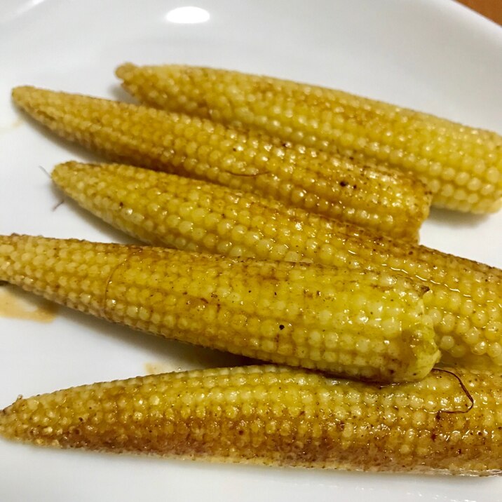 ベビーコーンのバター醤油焼き レシピ 作り方 By よちょこ 楽天レシピ